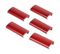 5 clip per pesi per pickleball, protezione flessibile per bordi per pagaie spesse 16 mm, blocchi di contrappeso per ottimizzare il peso della testa, accessorio per la pratica del rumore (rosso)