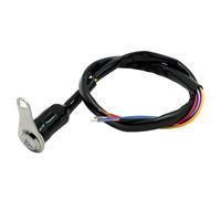 5 Cm/1,97 Pollici X 2,2 Cm/0,87 Pollici Interruttore A 5 Fili Per Luci Di Emergenza Pulsante Lampeggiante Di Emergenza Interruttori Impermeabili Per Moto E Per Scooter
