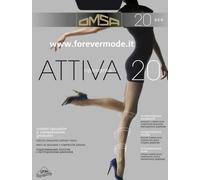 5 Collant donna Omsa 20 denari riposanti a compressione graduata art Attiva 20
