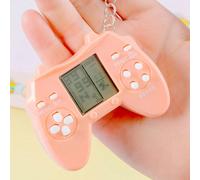 5 colori da scegliere, simpatica console da gioco mini cartoni animati portachiavi (non dotata di batterie, è necessario portare le proprie) - il regalo perfetto per le vacanze per i ragazzi! Regalo p