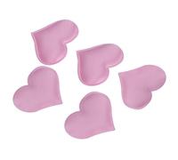 5 colori scegli la decorazione a forma di cuore, 500 pezzi decorazioni per matrimoni fai da te accessori per capelli fatti a mano per la creazione di gioielli (3,2 cm rosa 500 pezzi/pacchetto)
