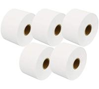 5 Compatibili Rotoli S0929100 51mm x 89mm Etichette per badge (300 Etichette/Rotolo) per Dymo LabelWriter 4XL 450 400 330 320 310