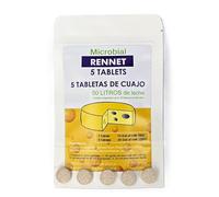 5 compresse di caglio Titanium® per tutti i tipi di formaggio, 5 compresse per 250 l di latte