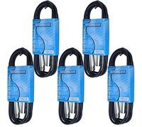 5 confezione da 3 m piede da maschio a femmina 3 pin XLR mic cavo microfono cavo audio