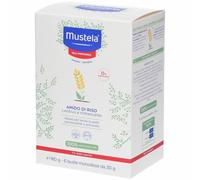 5 Confezioni Amido Di Riso Mustela Da 5 Bustine
