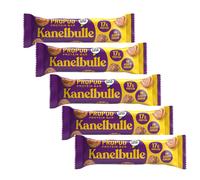 5 confezioni di barrette proteiche ProPud Cinnamon Bun 55 g Swedish Kanelbulle