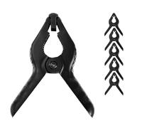 5 confezioni di clip robuste in mussola per tende a molla, clip per sfondo fotografico per studio fotografico