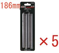 5 confezioni Kato 20-010 scala N UniTrack 186 mm 7 5/16 binario dritto 4 pezzi