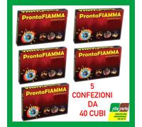 28 cf 1120 CUBETTI EL GAUCHO ACCENDIFUOCO STUFA BARBECUE PRONTAFIAMMA CUBI