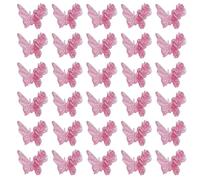 5 confezioni/set di unghie a farfalla 3D in resina colorata per decorazione artistica per saloni