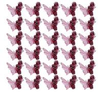 5 confezioni/set di unghie a farfalla 3D in resina colorata per decorazione artistica per saloni