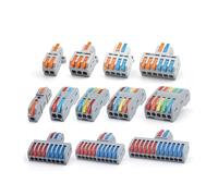 5 connettori Fast Wire Push-in Electrical Terminal Block Splicing Cable Connectors For Cable Connection SPL Control Switch (SPL-82 5PCS)