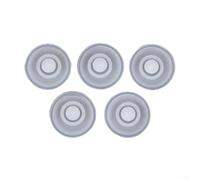 5 coperchi in silicone per bottiglie e tazze, guarnizioni ermetiche da viaggio (C)