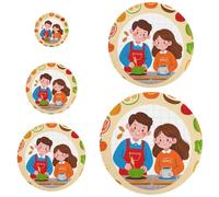 5 coperchi per alimenti per coppie, da cucina, per cucinare e cuocere alimenti in 5 dimensioni, per una freschezza di lunga durata