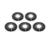5 coperture per flangia per tubi di riscaldamento, decorazione e occultamento per tubi da parete, adatte per vari tipi di tubi (120-140 mm)