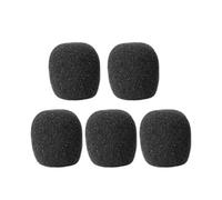 5 coperture per microfono in schiuma per riduzione del rumore cuffie microfono spugna protezioni