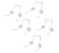 5 Coppia (2 Pezzi) Secchio Rotante Mop Molla di Torsione Tirare Indietro Passo sul Mop Parti di Riparazione Filo Diametro 2,5 mm di Spessore Molla di Torsione(Left*5pcs+Right*5pcs)