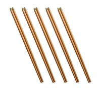 5 Coppie Bacchette In Legno Lunghi Bacchette Cinesi Utensili Da Cucina Che Mangiano Utensili Adatti A Ristoranti E Spaghetti Per La Casa