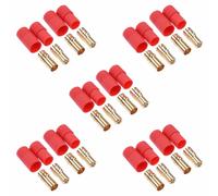5 Coppie Connettori Bullet HXT Oro da 6mm Switch Electronics
