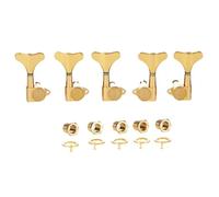 5 corde 18:1 sigillate per basso, accordatura per basso, accordatura pioli per basso, compatibili con Ibanez/Yamaha Style Acoustic/Electric Bass Gold 3R/2L