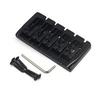 5 Corde Basso Ponte Metallo Fisso Hardtail Corde Ponte Sella Con Viti Di Fissaggio Per Chitarra Elettrica Basso
