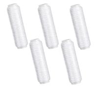 5 corde per esche da pesca, filo da pesca invisibile in nylon, elastico, trasparente, 0,2 mm, 200 m per bobina, filo elastico per pesce gatto, salmone, storione, pesce gatto