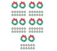 5 Count Ghirlanda Artificiale Per Pareti Scale Natalizia Decorativa