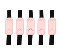 5 custodie regolabili in pelle per penna con fascia elastica per agenda con copertina rigida per quaderni, cartelle, quaderni, accessori per penne, B