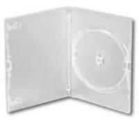 5 Custodie Singole Trasparenti Di Ricambio Per DVD Marca Amaray