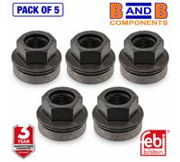 5 dadi ruota FEBI 49201 M14x1,5 21 mm Ford Transit Custom Tourneo Custom A5814