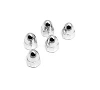 5 Dado Punta Per Harley-Davidson 7736 Dado Acorn CROMATO 5/16"-24 UNF