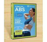 5 Day Fit Abs - 5 Workouts on One DVD - Gaiam - BONUS Downloadable ab Workout