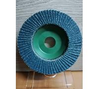 5 DISCHI DISCO LAMELLARE per FERRO INOX allo ZIRCONIO ABRASIVO GRANA40 FLEX 115