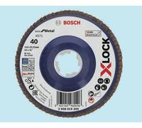 5 DISCHI LAMELLARI BOSCH X-LOCK ø 115 GRANA 40/60/80/120