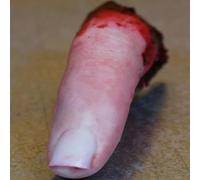 5 dita tagliate | dita tagliate | sanguinante simulato orrore | Prop casa stregata | accessorio spaventoso per costume per migliorare l'atmosfera di Halloween 8 cm