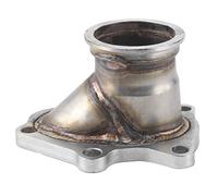 5 DOCKIPE FLANGE V BANDA Adattatore di conversione in acciaio inossidabile Uscita 2,5 pollici adatto per 2004-2008 non STI 2002-2007 Baja 2004-2006 -2x Aero