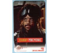 5 $ E 1x 10 $. Johnny Mnemonic: Set Di 4 CAMPIONI Carta Telefonica