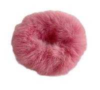 5 elastici per capelli in peluche da donna e donna, elastici per capelli, morbidi scrunchies, grandi fasce per capelli, accessori per capelli, rosa scuro