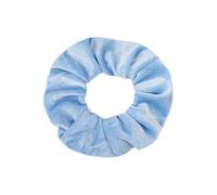 5 elastici per capelli, scrunchies in velluto, elastici colorati, in velluto, per capelli, coda di cavallo, morbidi accessori per capelli, da donna, da indossare tutti i giorni, blu chiaro