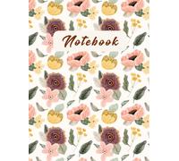 5. Elegant Floral Notebook: Aesthetic Watercolor Journal for Daily Writing & Reflection: 1. A Calm & Beautiful Notebook for Journaling, Note-Taking, Goal Setting, and Self-Care