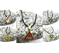 5 Elementi Tatva Yoga Reiki Guarigione Dorato Simboli Regalo Collana Terra Aria