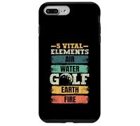 5 elementi vitali aria acqua golf terra fuoco golfista Custodia per iPhone 7 Plus/8 Plus