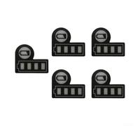 5 etichette adesive per chiave da 18 V, 14,4 V, Bl1830, Bl1430, colore nero