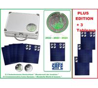 5-EURO-Valigetta Monete Insetti 2022 24-Safe 303 Plus Edition 9 Tableau 6328SP