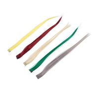 5 Extension per capelli colorati, con glitter, Iris, riflessi per feste, Cosplay, fai da te, Oropel per capelli, per capelli