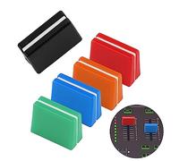 5 Fader Caps, Colorate Tappi Fader Mixer Slider Fader Manopole per Pioneer DJM350, 400, 500, 700, 750, 800, 850, 900NEXUS, 900SRT, 900NXS2, 2000, 2000nexus Facile da Installare