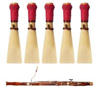 5 Fagot S con custodia protettiva, adatto per principianti e avanzati, accessori morbidi e medi per fagotto