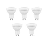 5 faretti 6 watt faretto led luce bianca lampadina gu10 per lampadario applique [EEK: A]