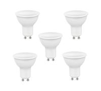 5 faretto led gu10 lampadina 5w luce bianca lampadine per lampadario applique [EEK: A]