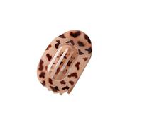 5 fermagli per capelli ovali opachi, grandi a forma di squalo e becco d'anatra, per acconciature professionali (C)